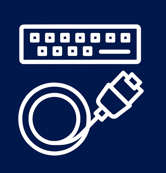 Symbol für IT-Verkabelung